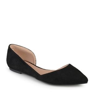 Journee Collection Black Ester Pointed Toe…
